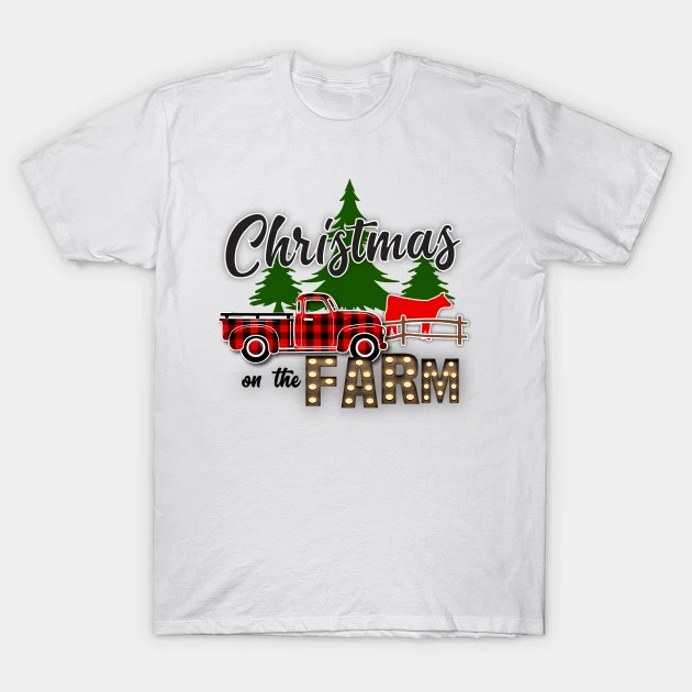 Christmas on the Farm T-Shirt
