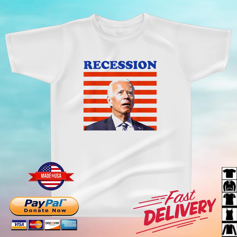 Biden Recession Anti Biden America Flag Shirt