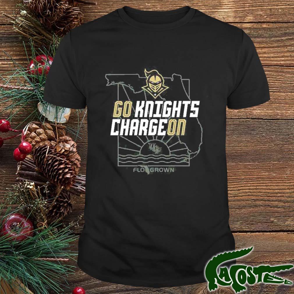 Ucf Knights Go Knights Charge On Flo Grown Shirt