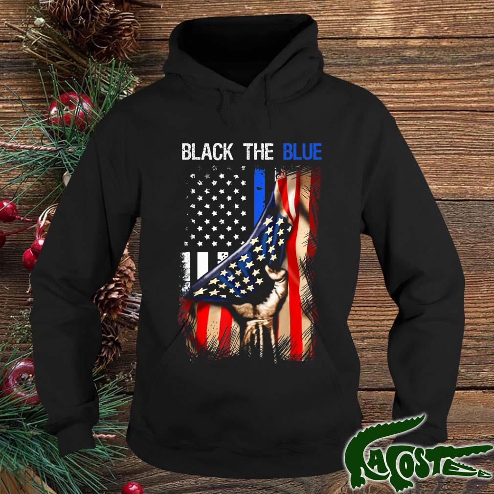 2022 Back The Blue American Flag Vintage T-s hoodie
