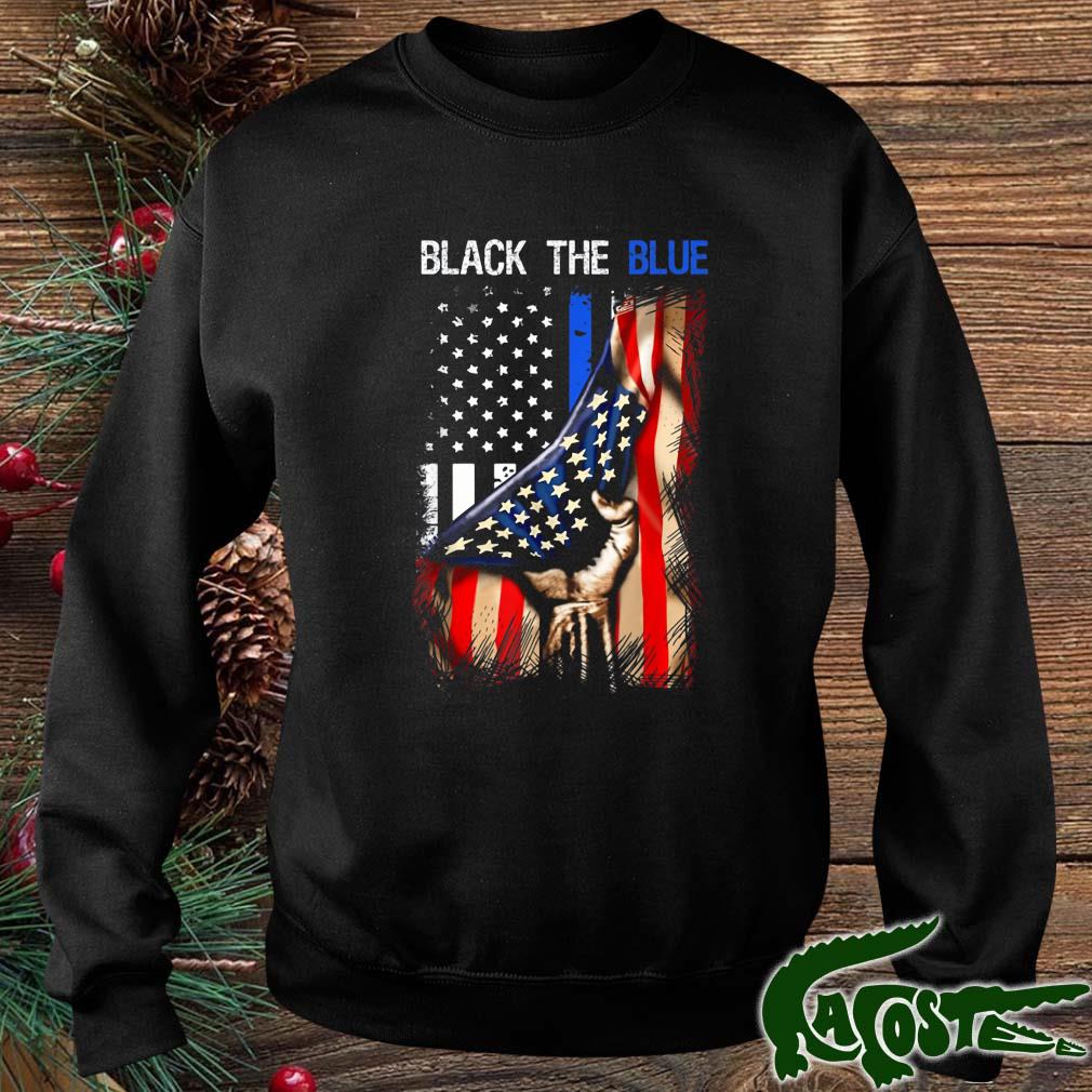 2022 Back The Blue American Flag Vintage T-s sweater