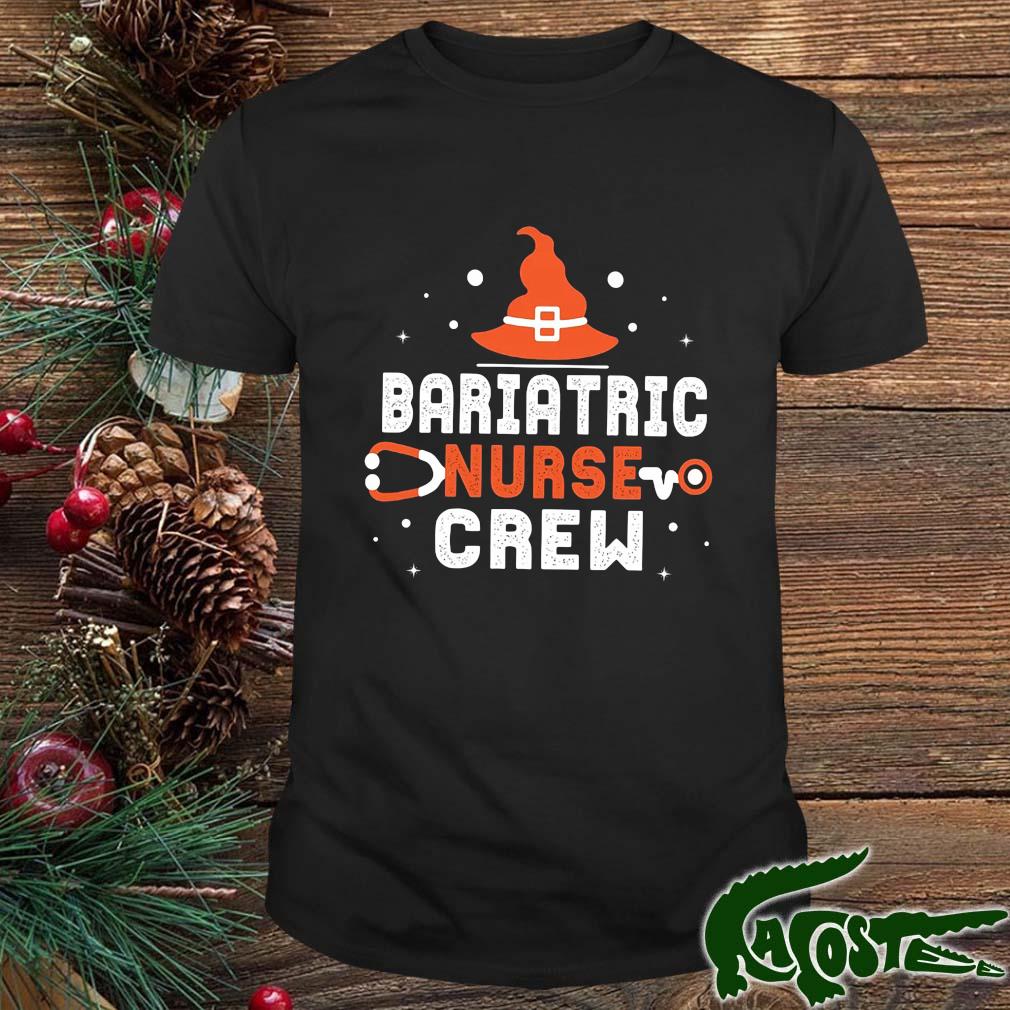 Bariatric Nurse Crew Hat Witch Halloween Shirt