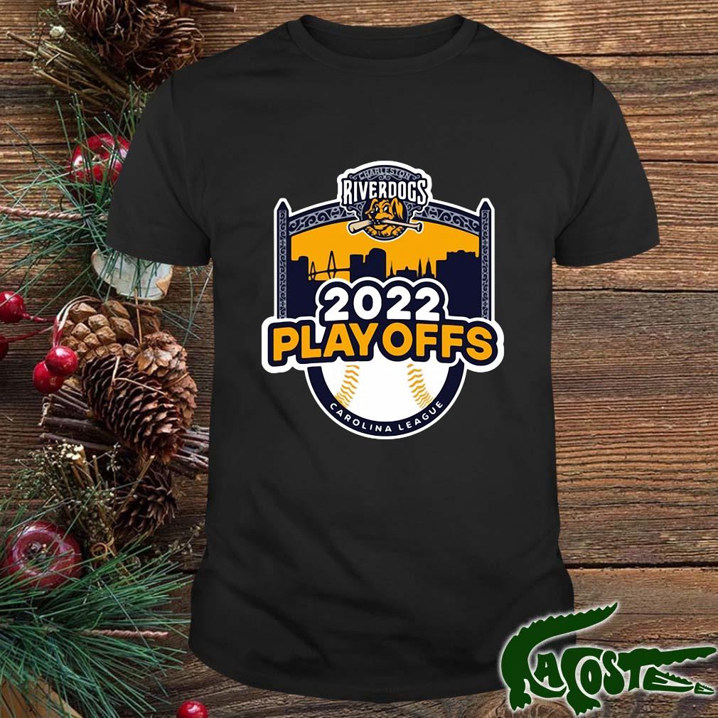 Charleston RiverDogs 2022 Carolina League Playoffs T-Shirt