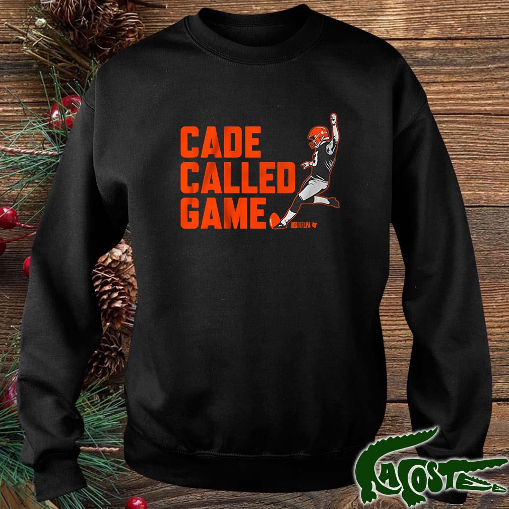 Cleveland Browns Cade York Cade Called Game Shirt sweater