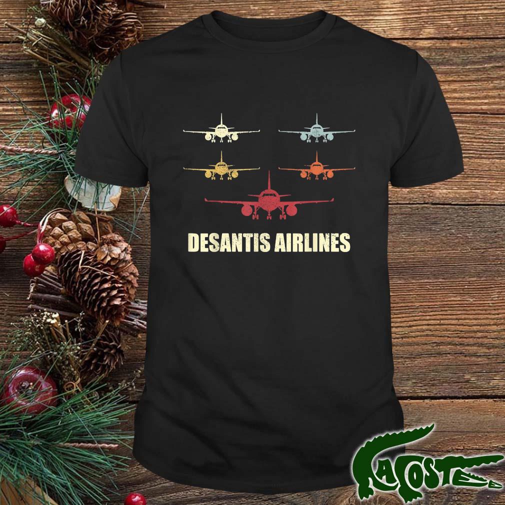 Desantis Airlines Bringing The Border To You Airlines T-shirt