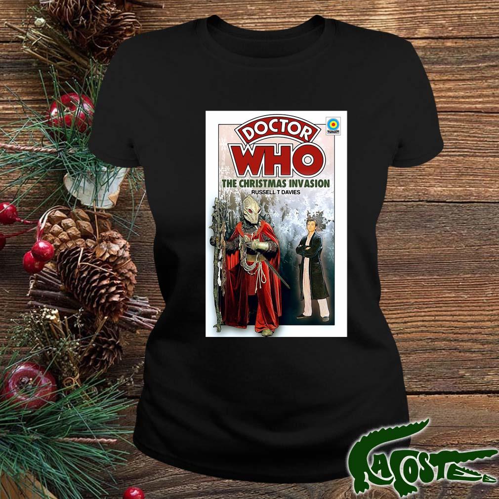 Doctor Who The Christmas Invasion Russell T Davies Shirt ladies