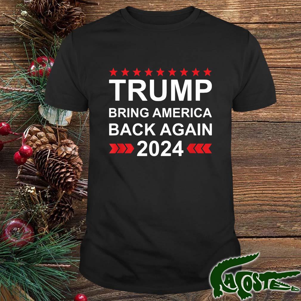 Donald Trump 2024 Bring America Back Again Election T-shirt