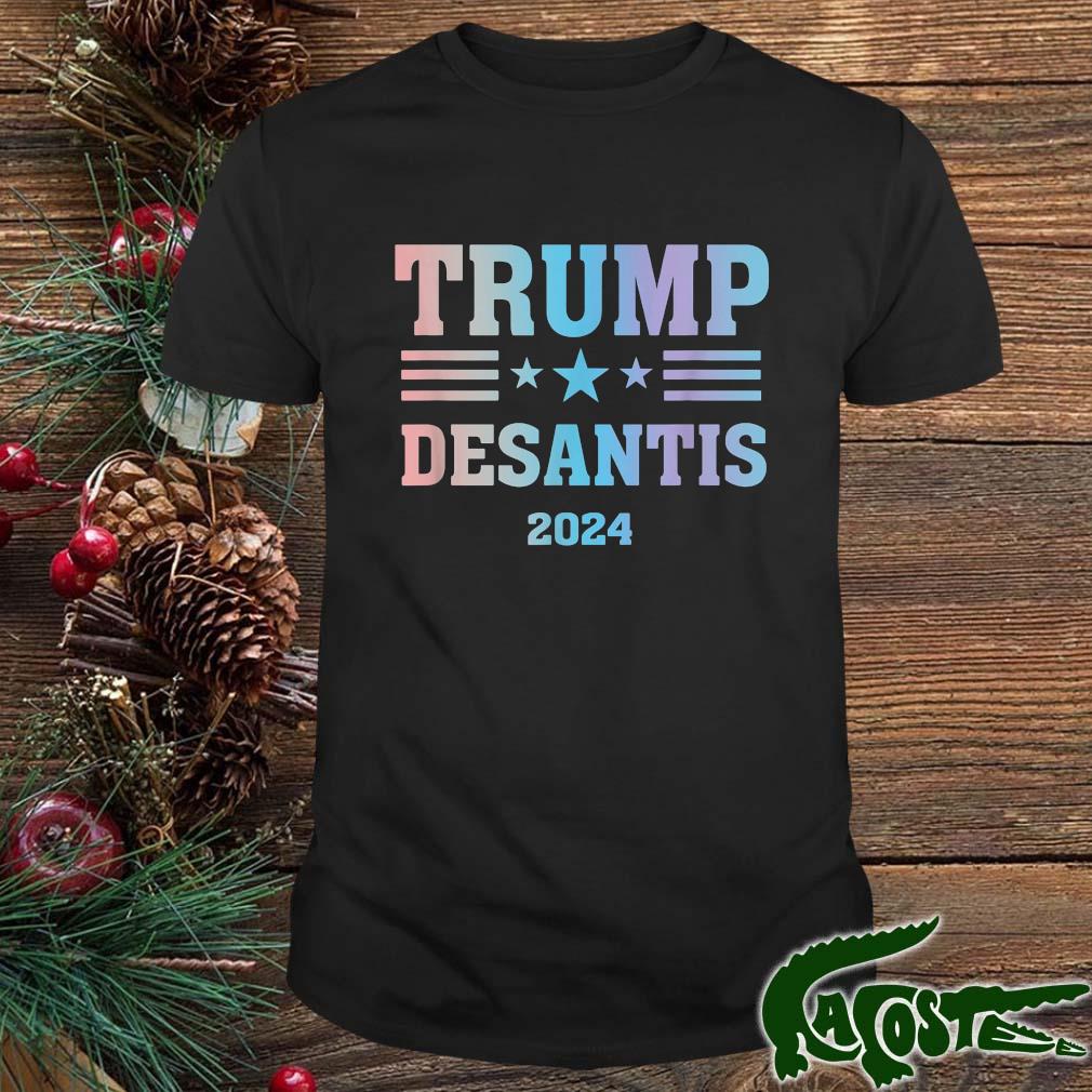 Donald Trump Ron Desantis For President 2024 Election Proud T-shirt