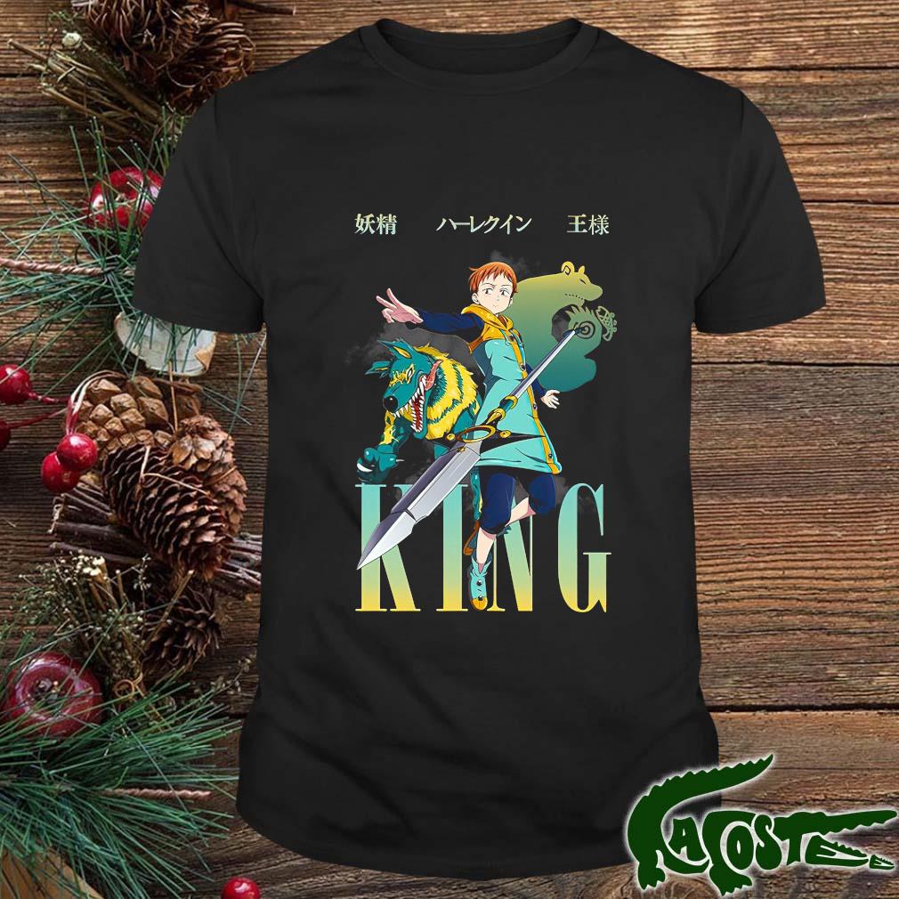 Grizzly's Sin Of Sloth King Homage The Seven Deadly Sins Anime T-shirt