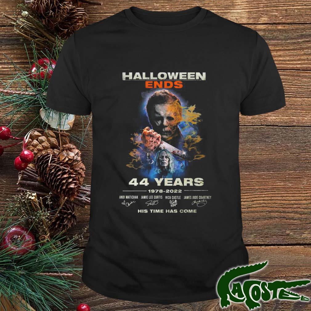 Halloween Ends 44 Years 1978-2022 Signatures Shirt