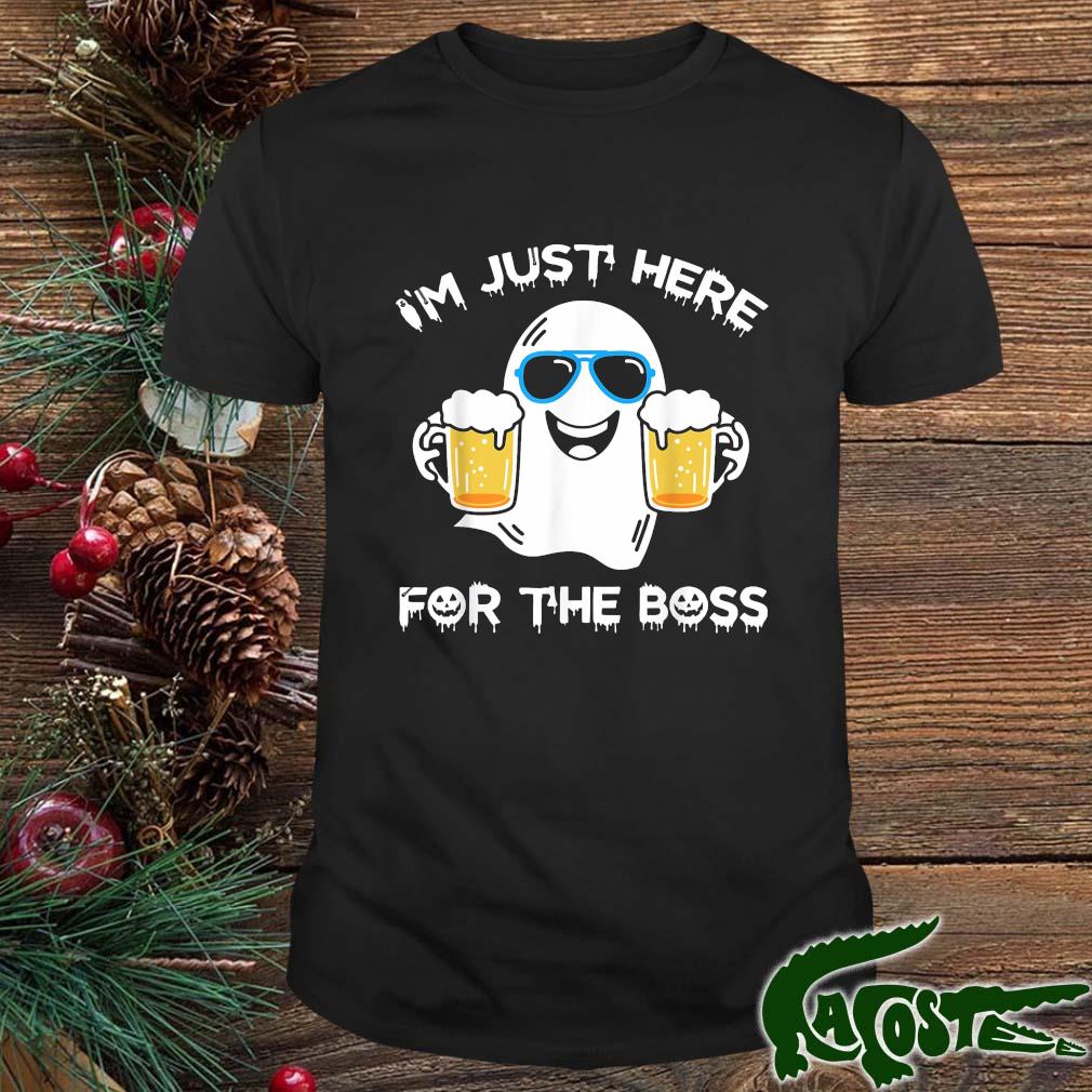 Halloween I'm Just Here For The Boos Shirt