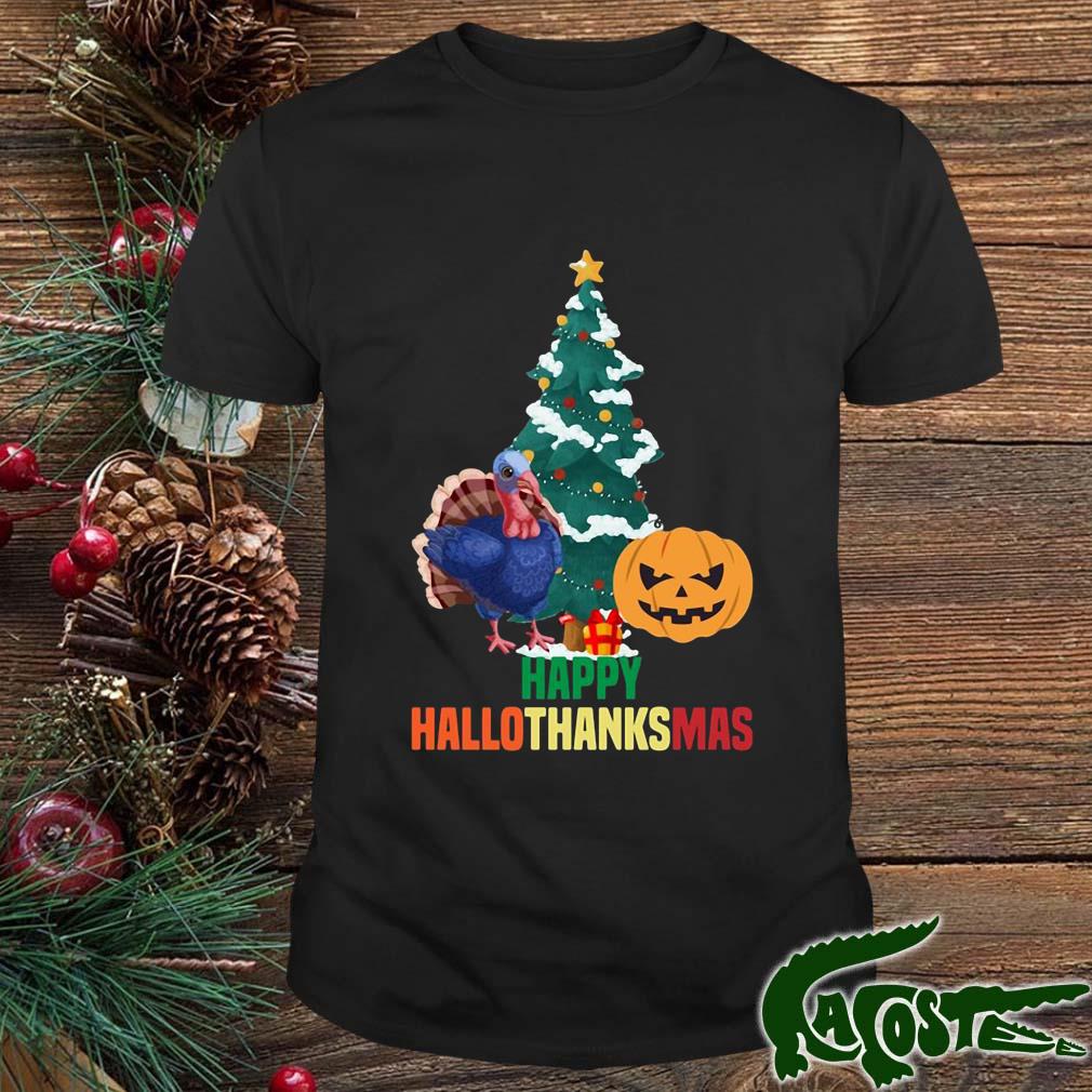 Halloween Thanksgiving Christmas Holidays Turkey And Pumpkin 2022 Shirt