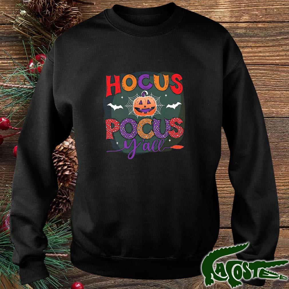 Hocus Pocus Yall Pumpkin Halloween T-Shirt sweater