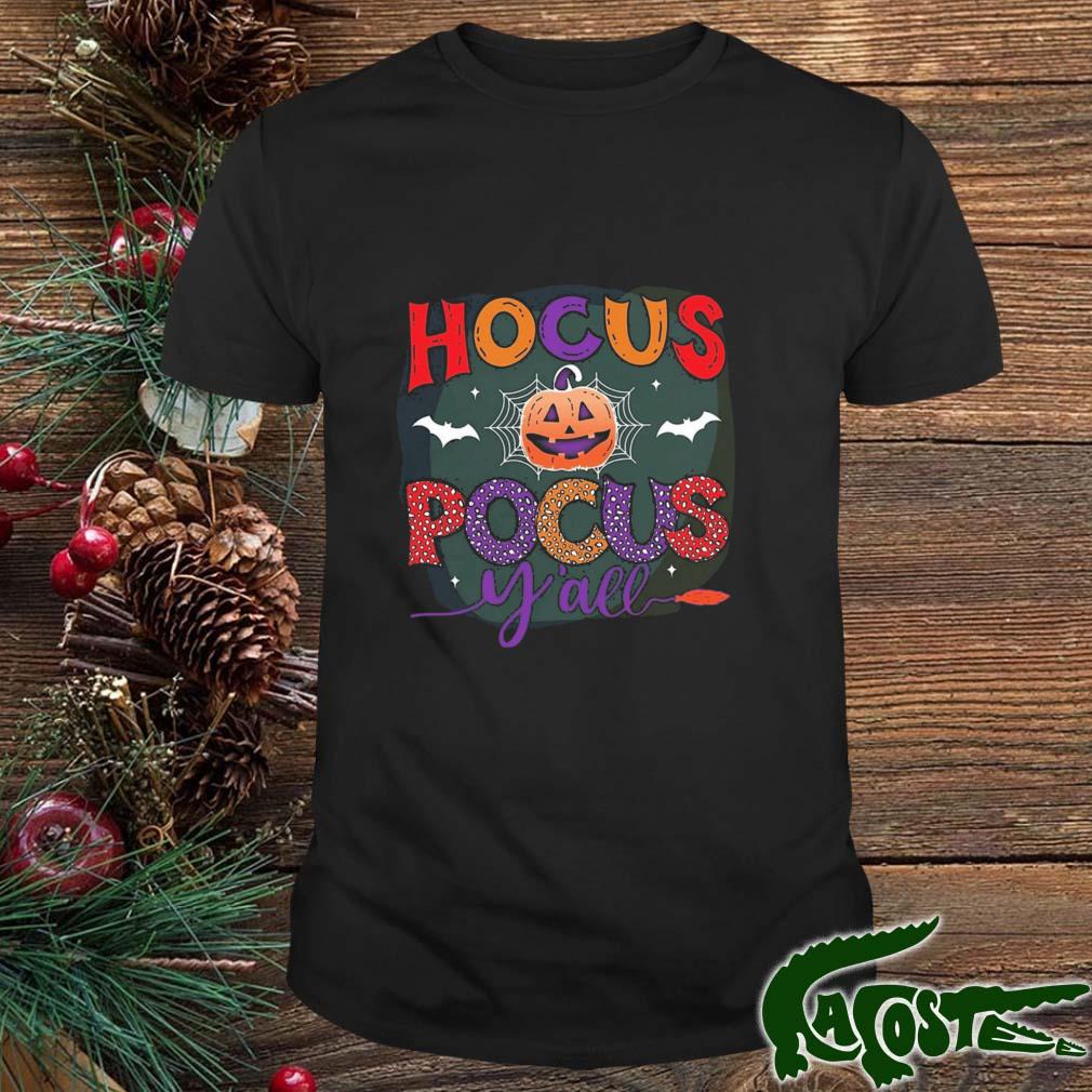 Hocus Pocus Yall Pumpkin Halloween T-Shirt