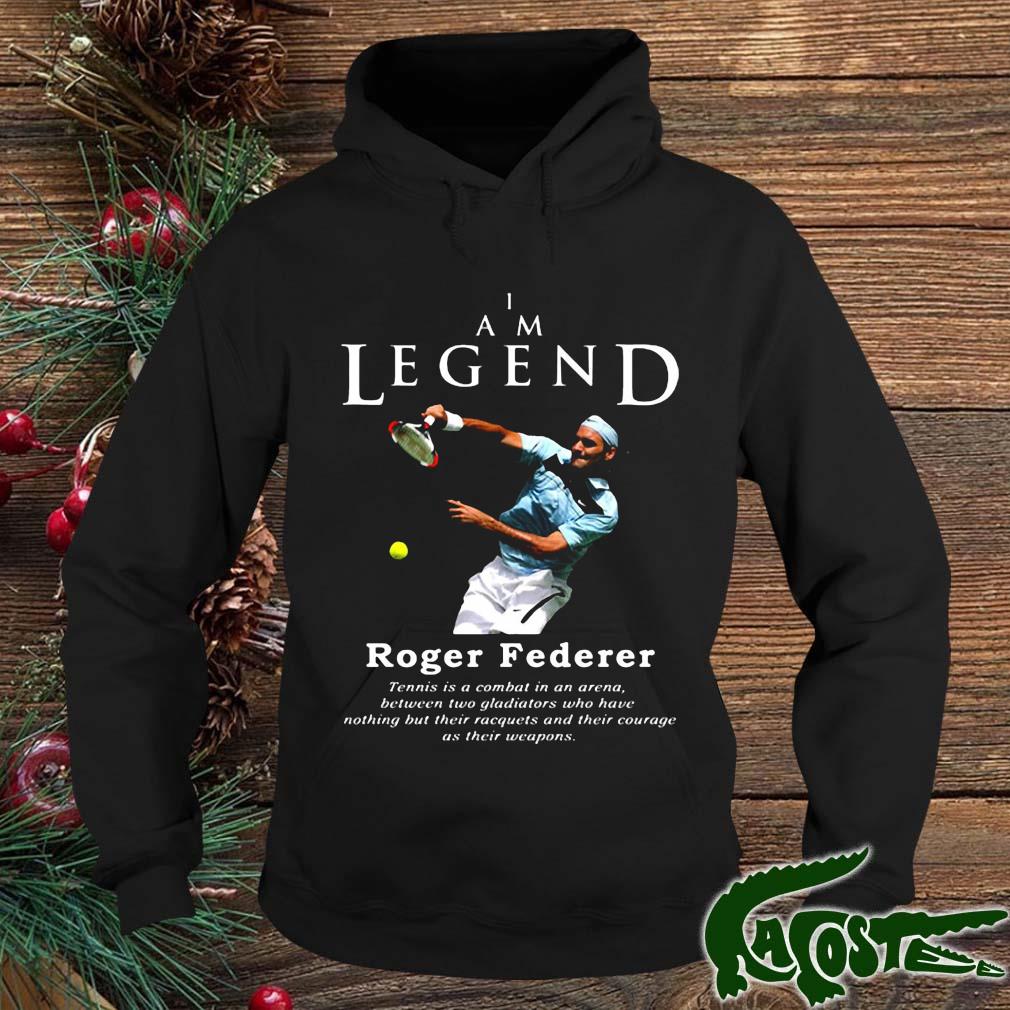 I Am Legend Roger Federer Thanks For The Memories 2022 Shirt hoodie