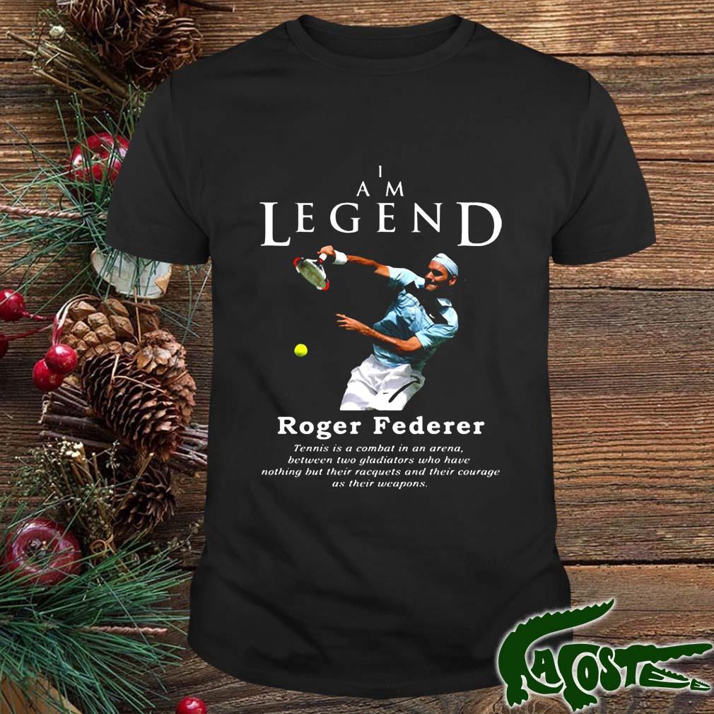 I Am Legend Roger Federer Thanks For The Memories 2022 Shirt