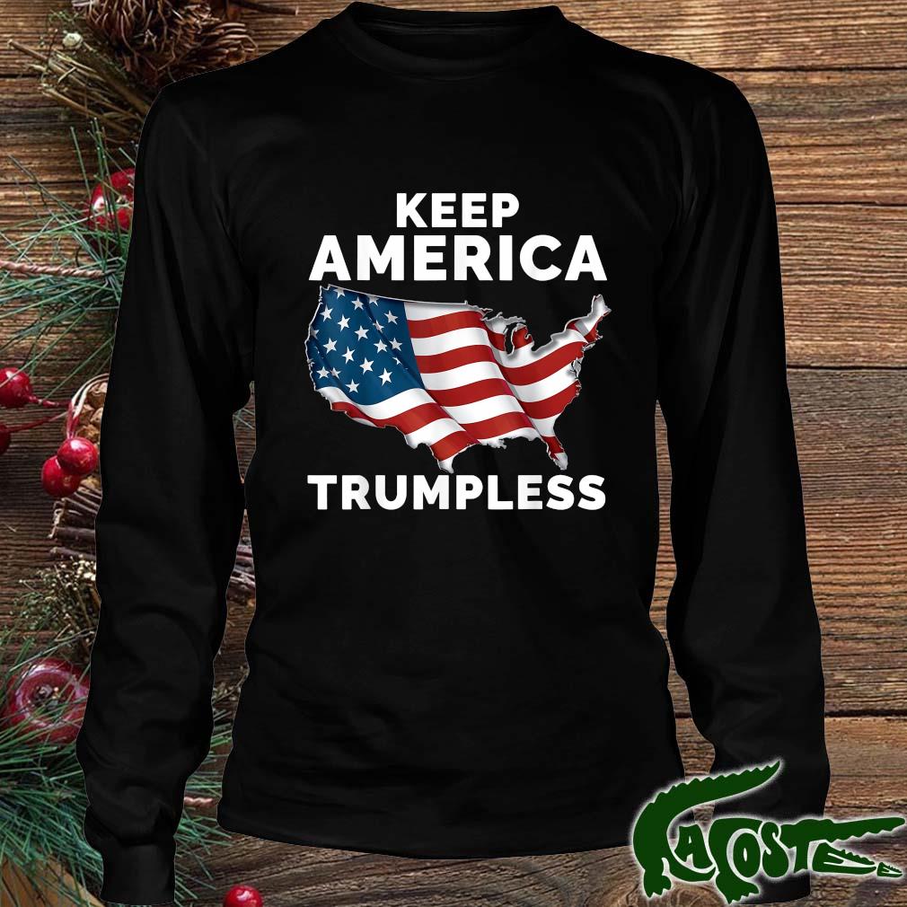 Keep America Trumpless Us Flag T-s Longsleeve den