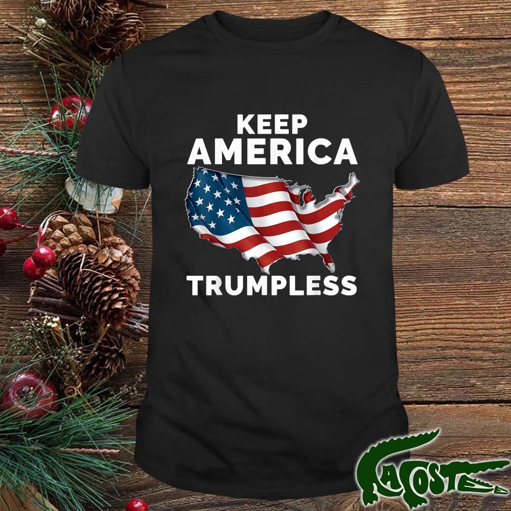 Keep America Trumpless Us Flag T-shirt