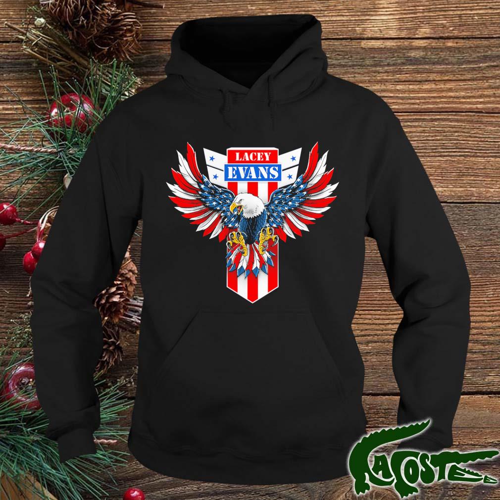Lacey Evans Branded Eagle American Flag Shirt hoodie