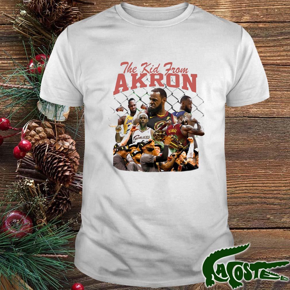 Lebron James The Kid From Akron Shirt
