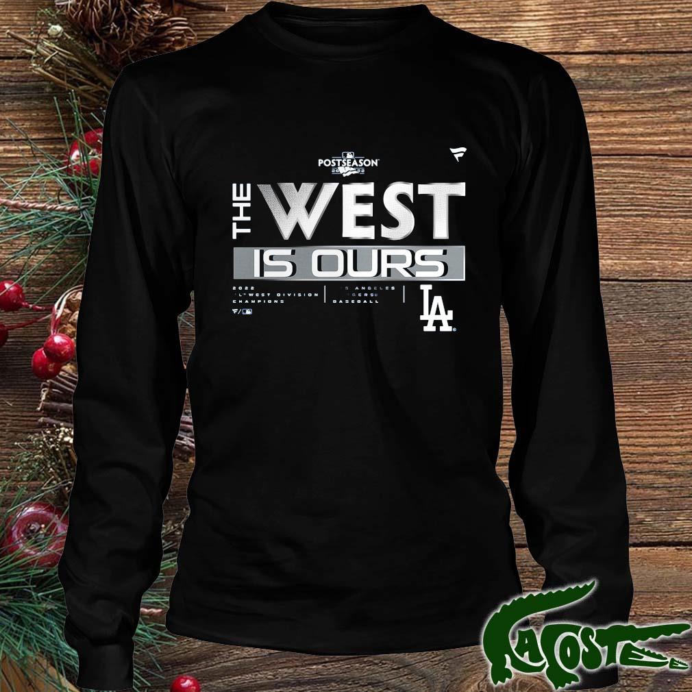 Los Angeles Dodgers 2022 Postseason The West Is Ours Shirt Longsleeve den
