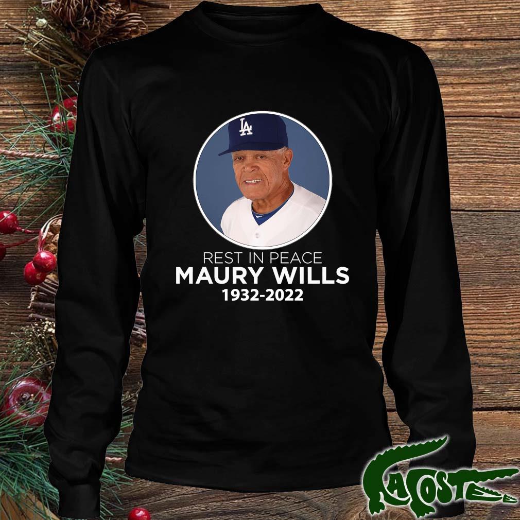 Los Angeles Dodgers Legend Never Die Maury Wills 1932-2022 Shirt Longsleeve den