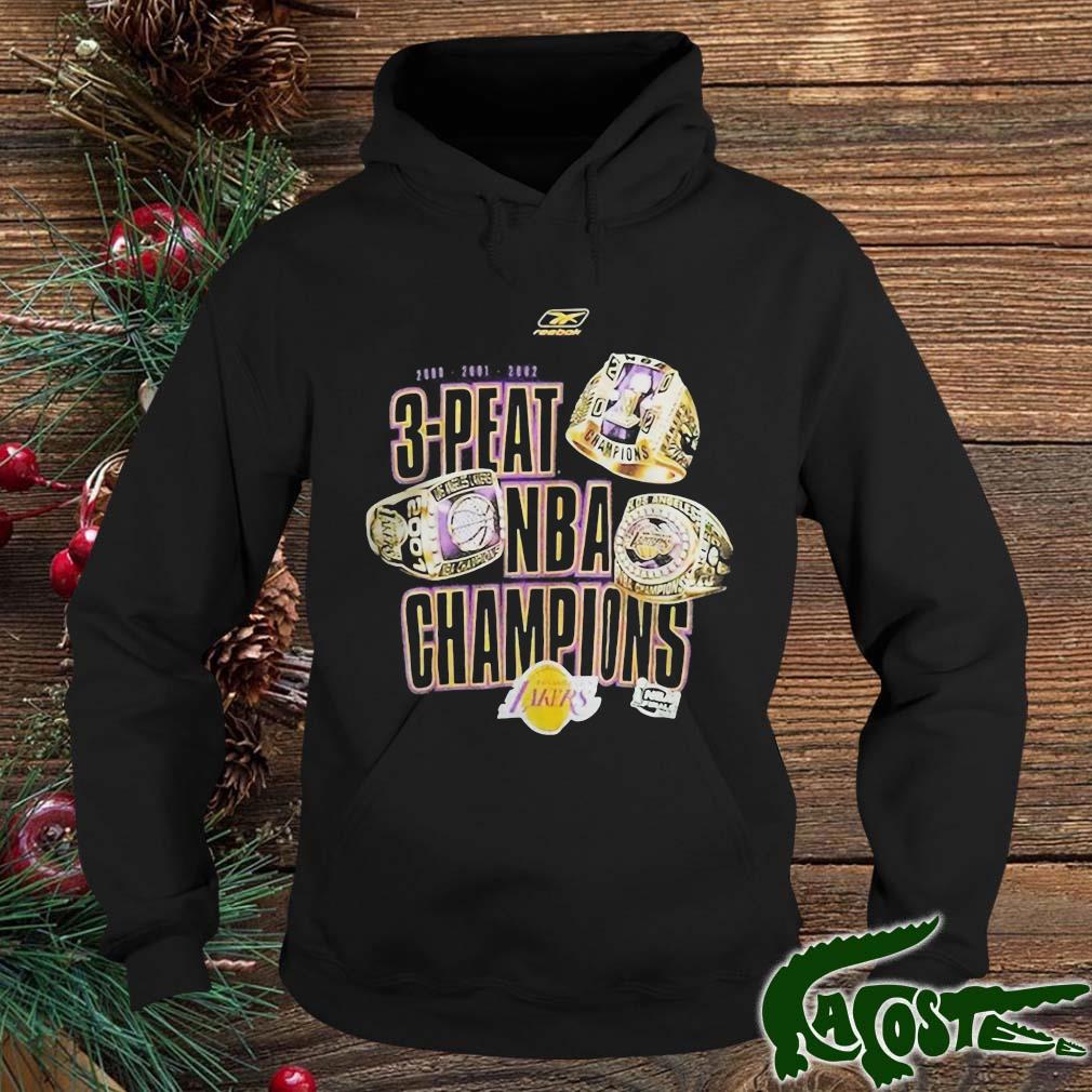 Los Angeles Lakers 3 Peat Nba Champions Shirt hoodie