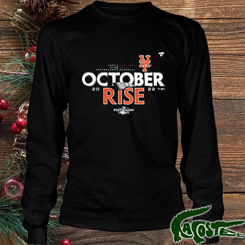 New York Mets 2022 Postseason October Rise Shirt Longsleeve den