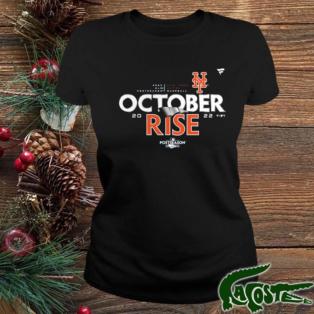 New York Mets 2022 Postseason October Rise Shirt ladies