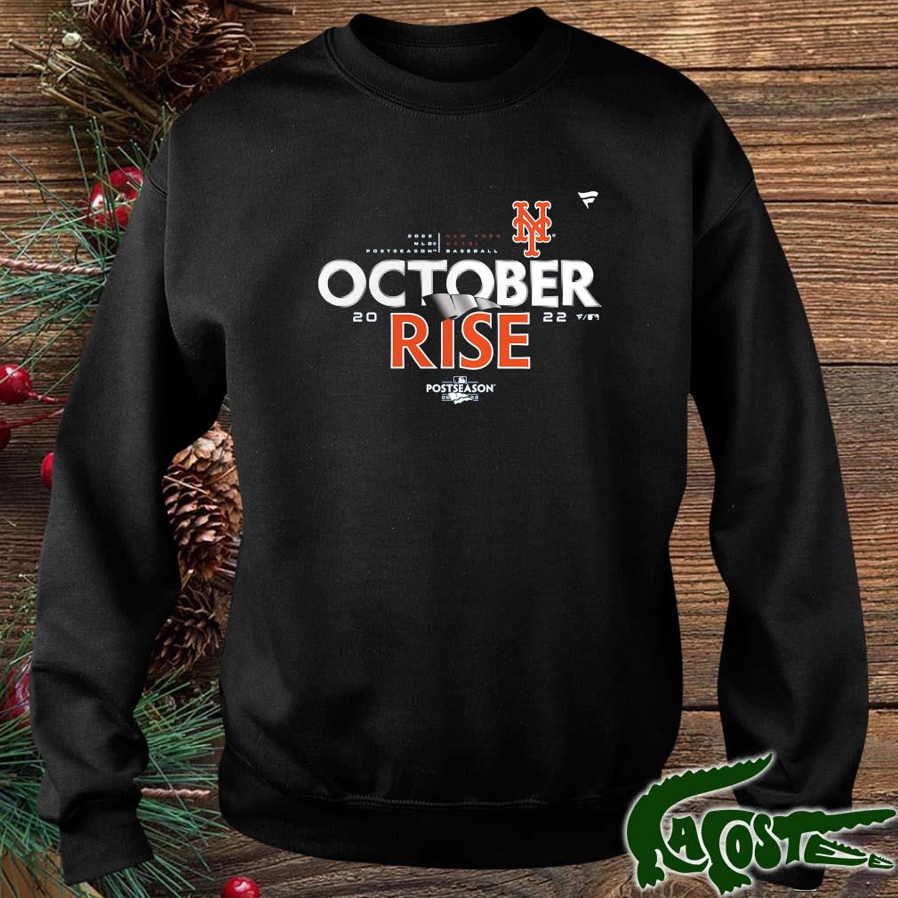 New York Mets 2022 Postseason October Rise Shirt sweater