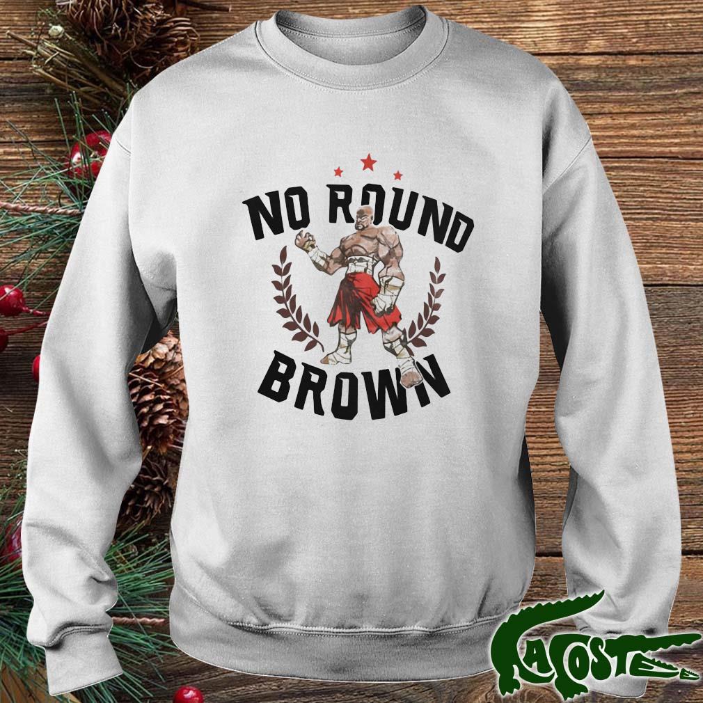 No Round Brown Shirt sweater