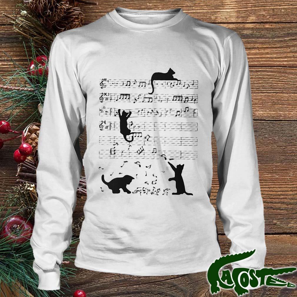 Official Cat Music Shirt Longsleeve Trang