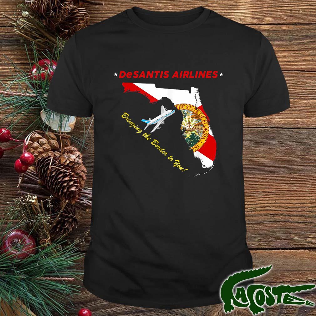 Official Desantis Airlines Political Meme Ron Desantis 2024 T-shirt