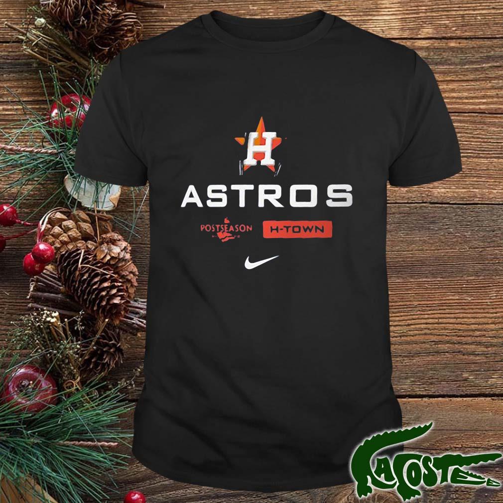 Ouston Astros Nike 2022 Postseason Authentic Collection Dugout Pullover Shirt