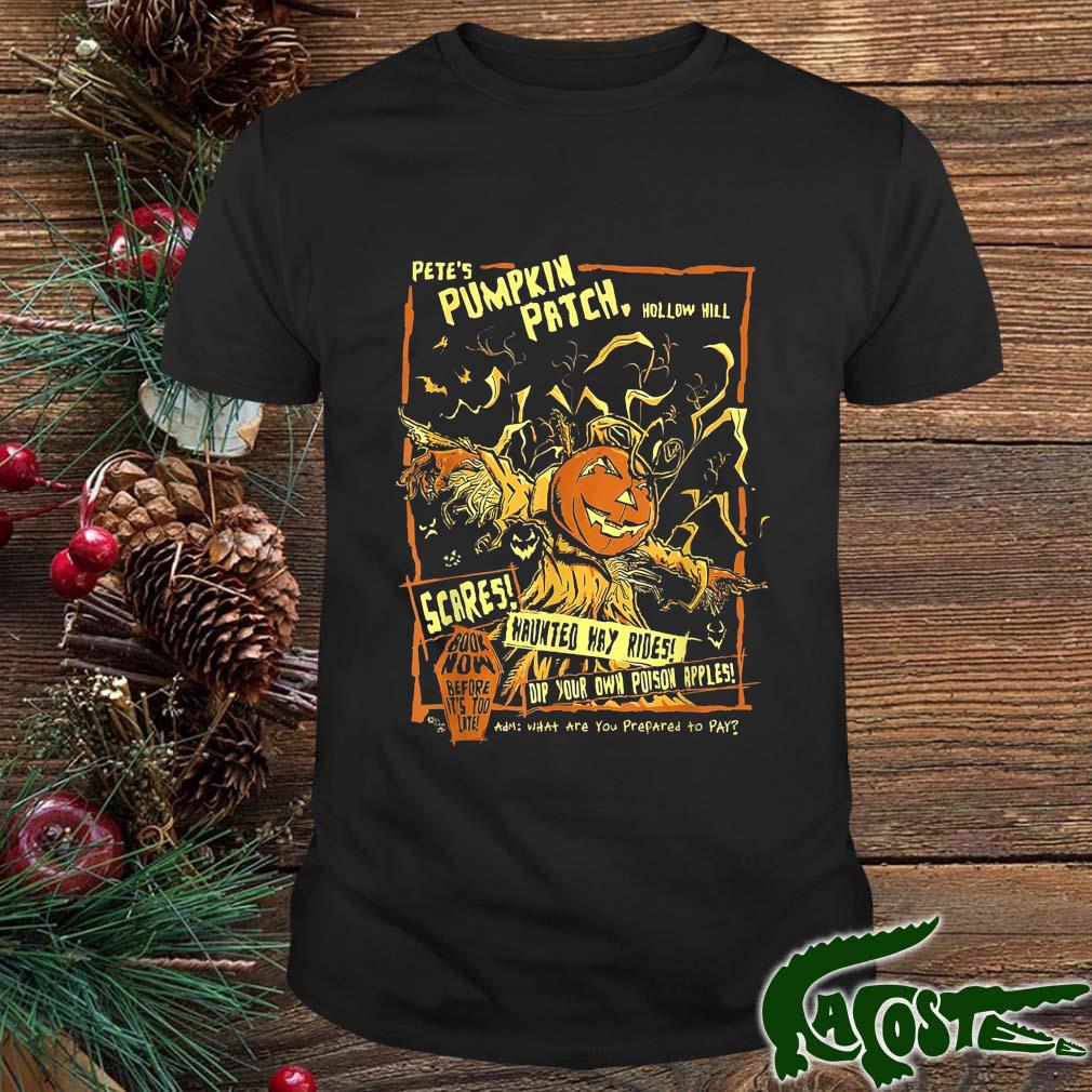 Pete's Pumpkin Patch Vintage Halloween Horror T-shirt
