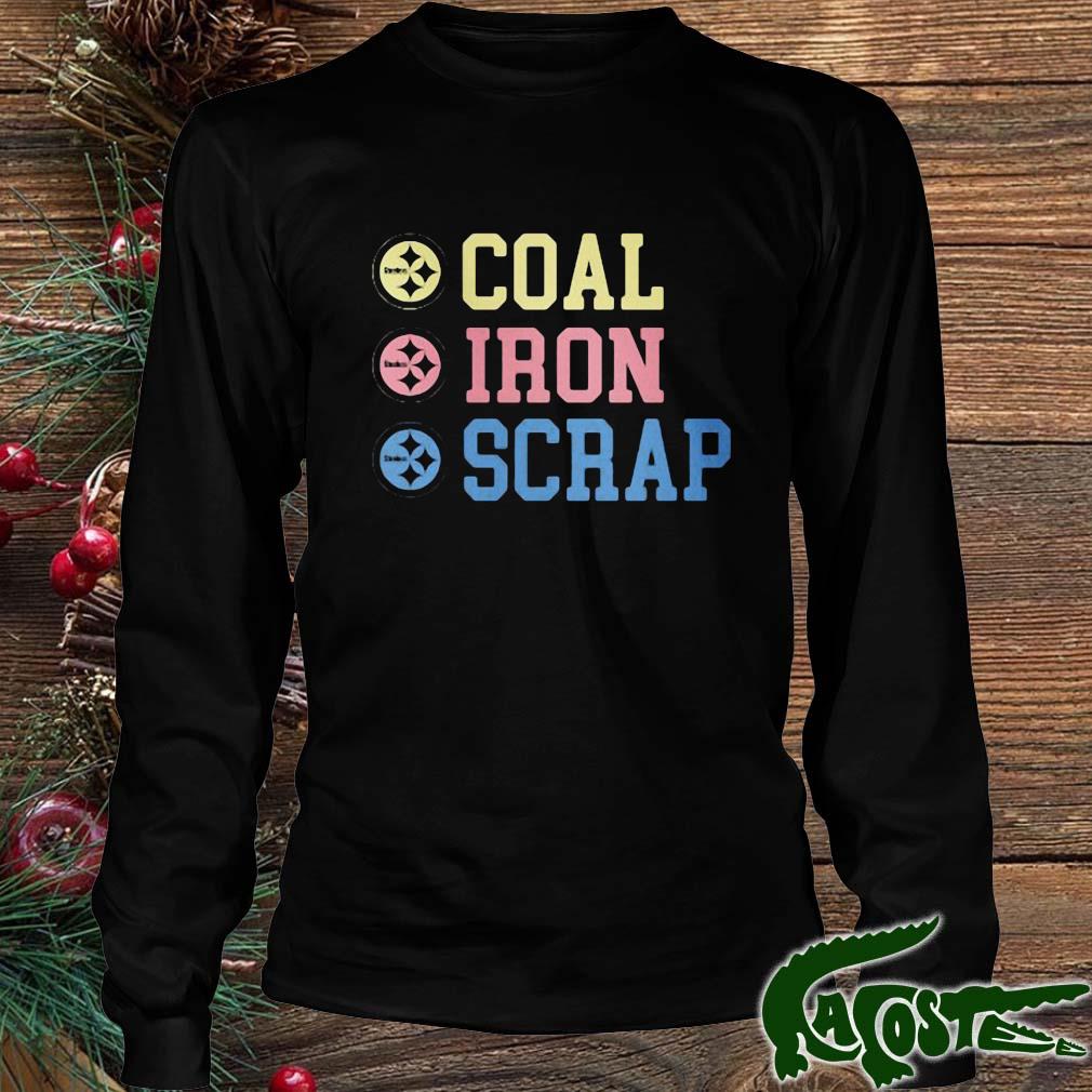 Pittsburgh Steelers '47 Coal Iron Scrap Shirt Longsleeve den