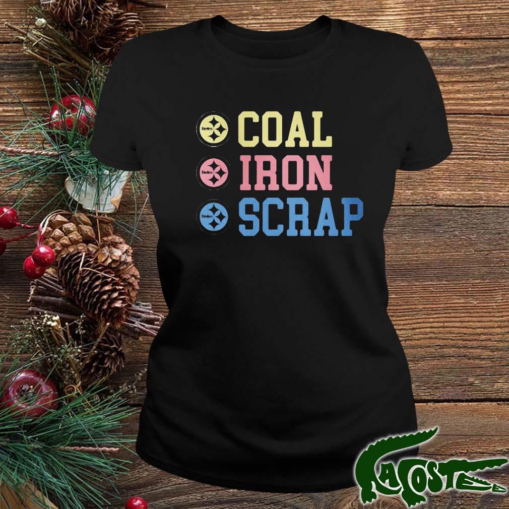 Pittsburgh Steelers '47 Coal Iron Scrap Shirt ladies