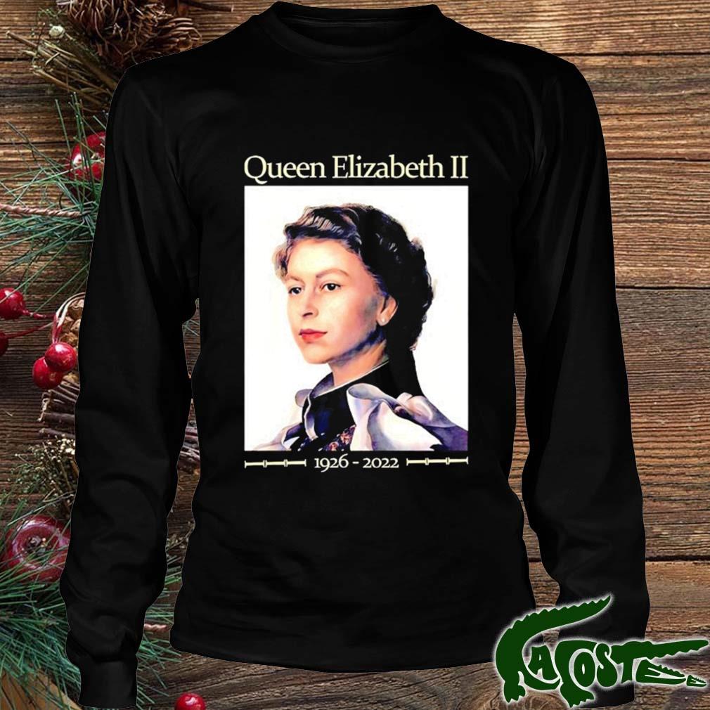 Queen Elizabeth Ii United Kingdom 1926-2022 Rip Shirt Longsleeve den