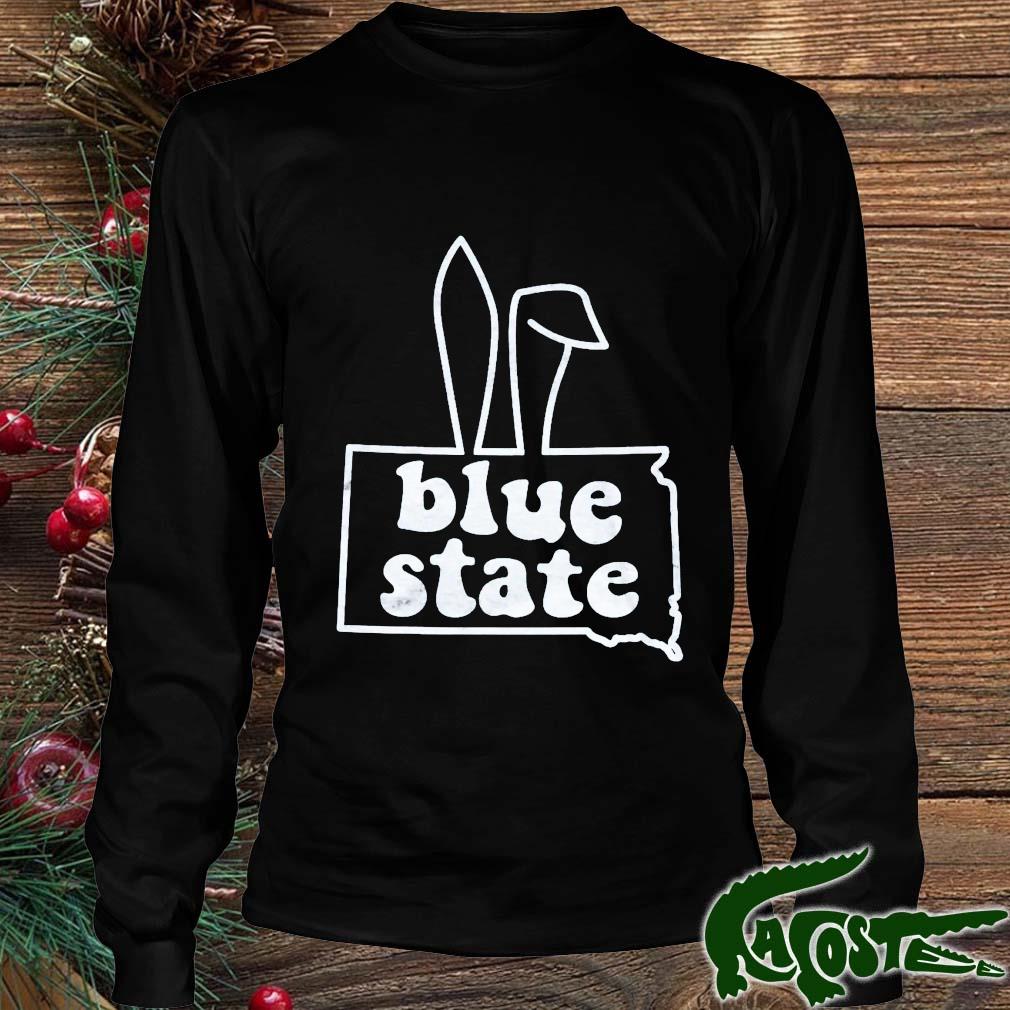 Rabbit Blue State Shirt Longsleeve den