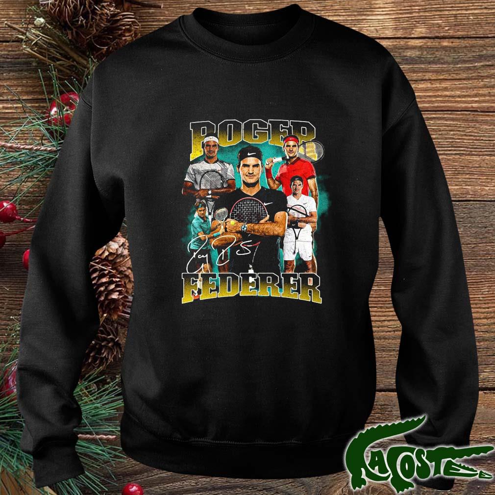 Roger Federer 1998-2022 Thanks For Memories Signature Shirt sweater