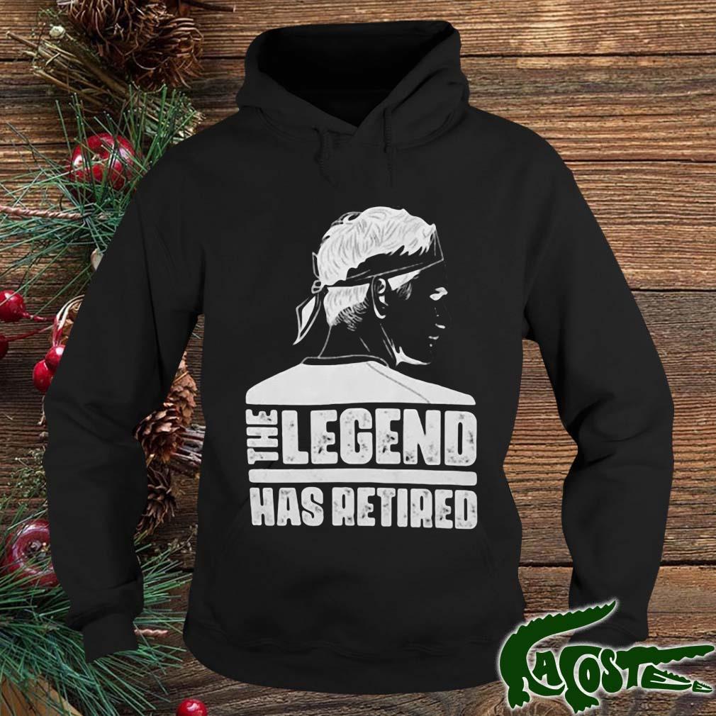 Roger Federer The Legend Has Retired Shirt hoodie