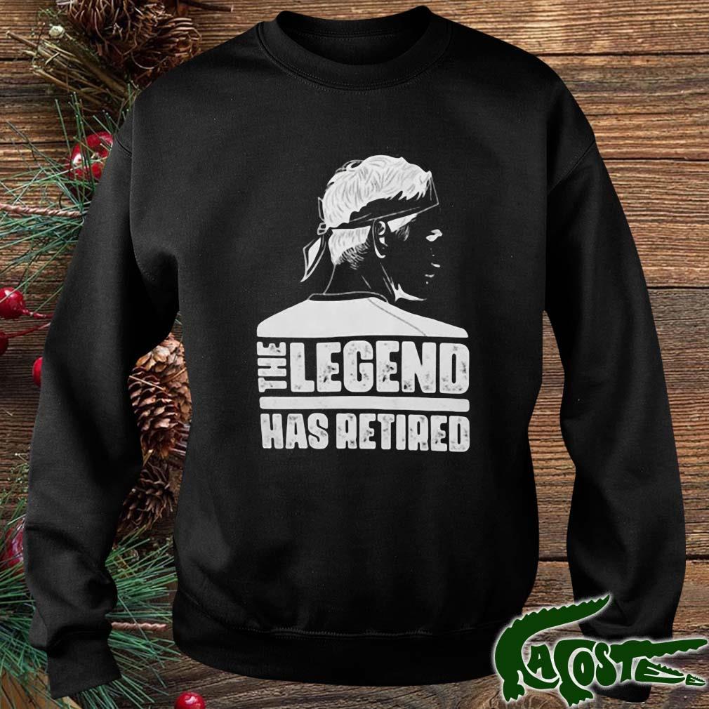 Roger Federer The Legend Has Retired Shirt sweater