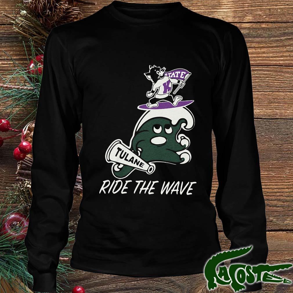 State Tulane Ride The Wave Baseball Shirt Longsleeve den