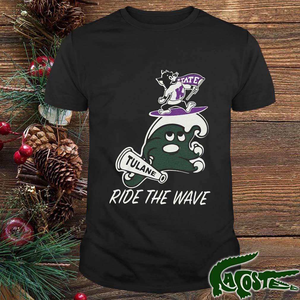 State Tulane Ride The Wave Baseball Shirt