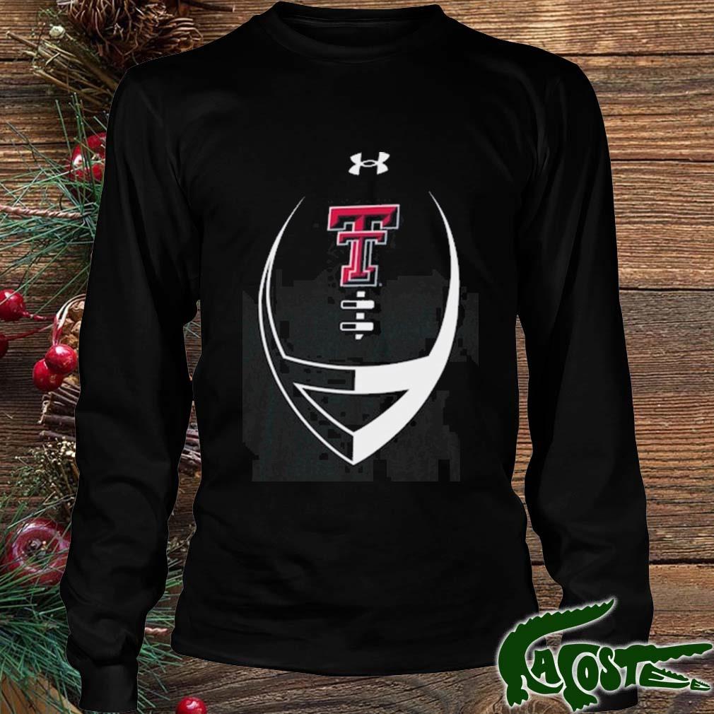 Texas Tech Red Raiders Under Armour Football Icon Raglan Performance Shirt Longsleeve den