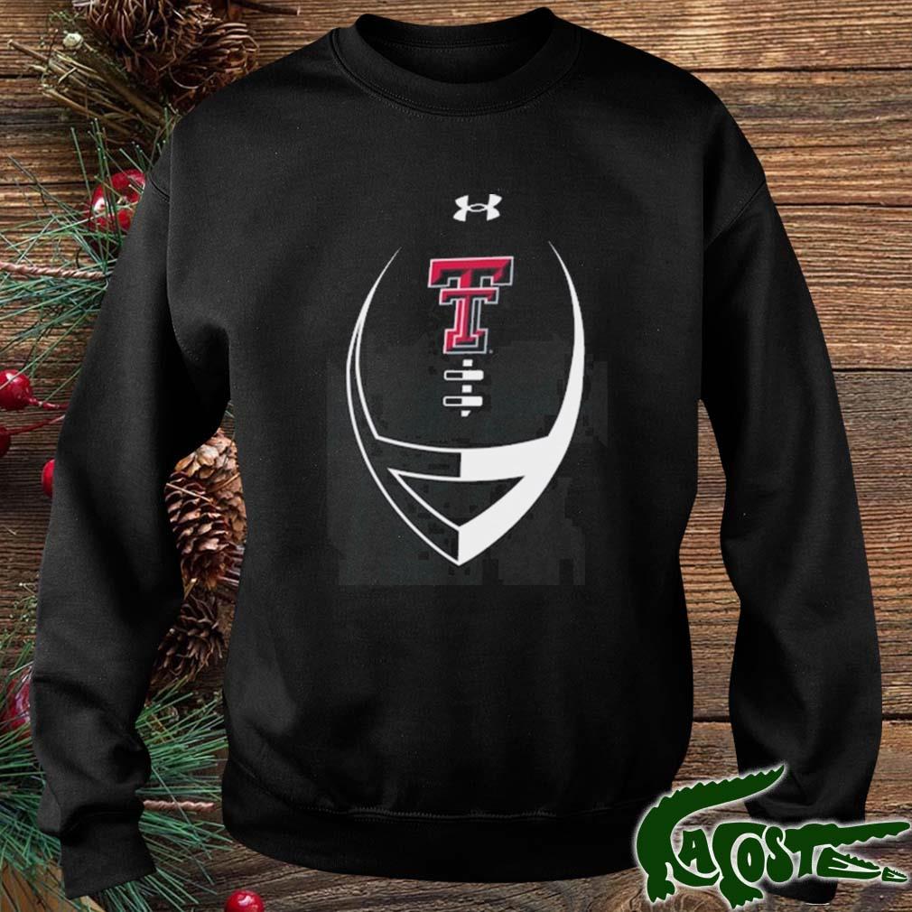 Texas Tech Red Raiders Under Armour Football Icon Raglan Performance Shirt sweater