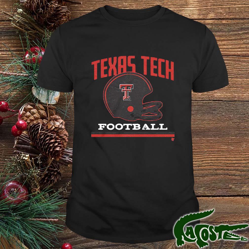Texas Tech Red Raiders Vintage Football Helmet Shirt