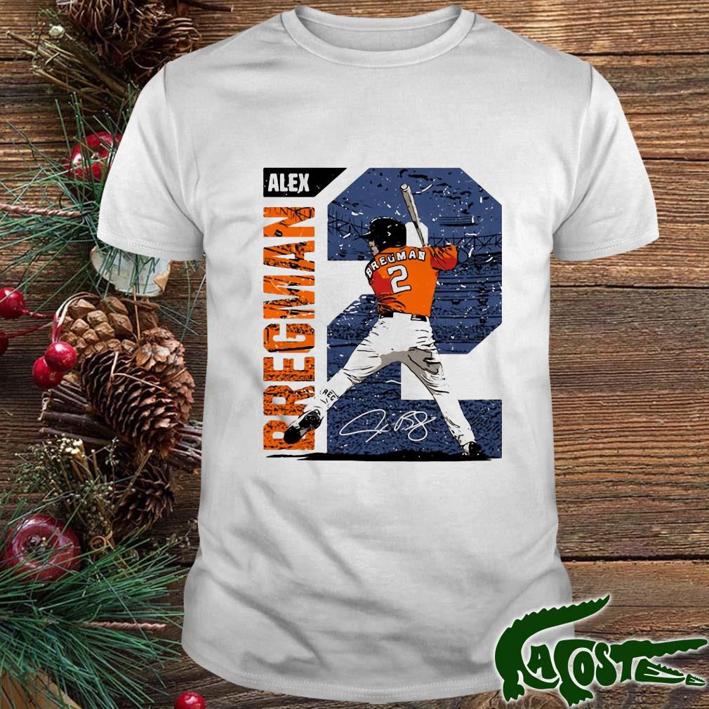 Baseball Houston Astros Alex Bregman #2 Signature Shirt