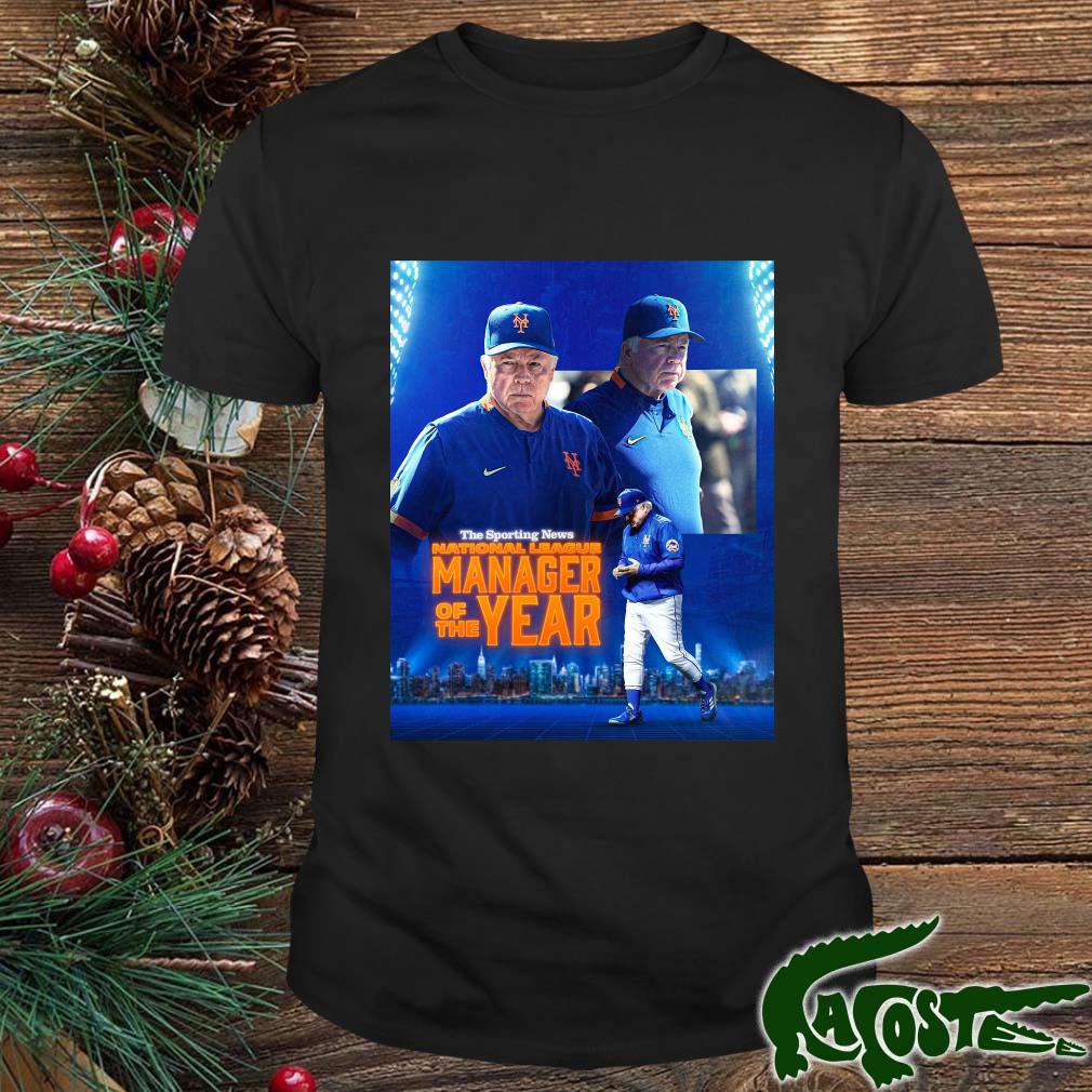 Buck Showalter New York Mets The Sporting News National League Manager Of The Year Shirt