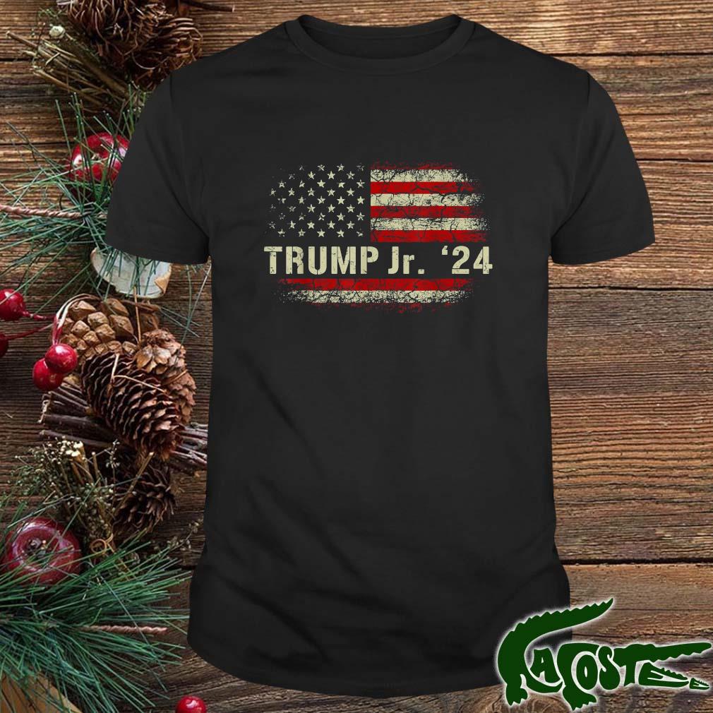 Donald Trump Jr. For President 2024 Trump Republican Us Flag Shirt